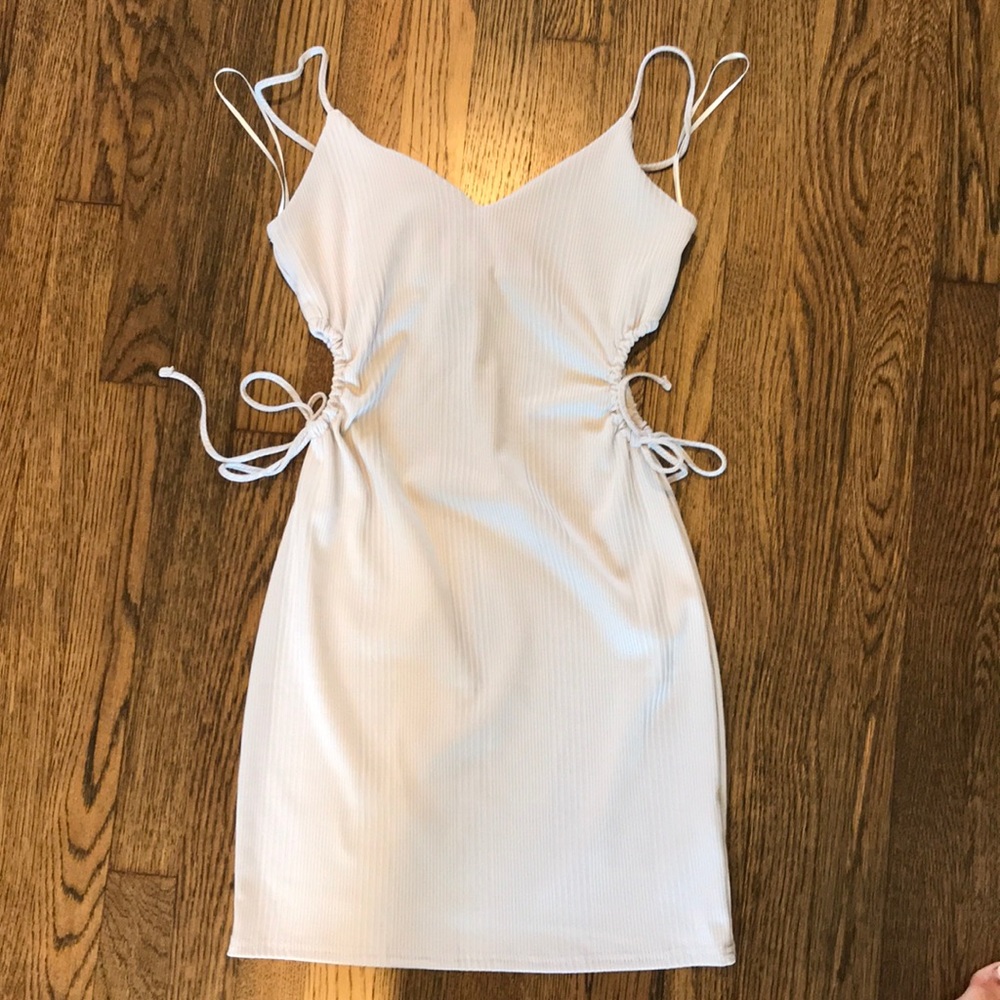 Topshop NWT grey mini dress